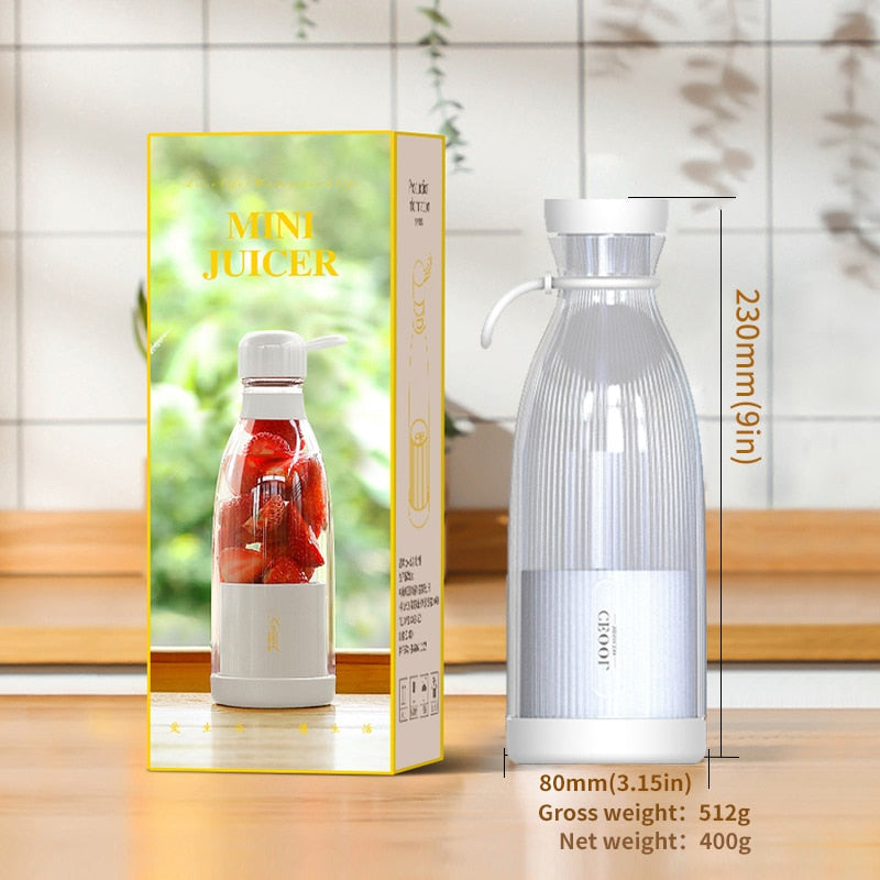 Portable Blender Juicer Soy Milk Maker Personal