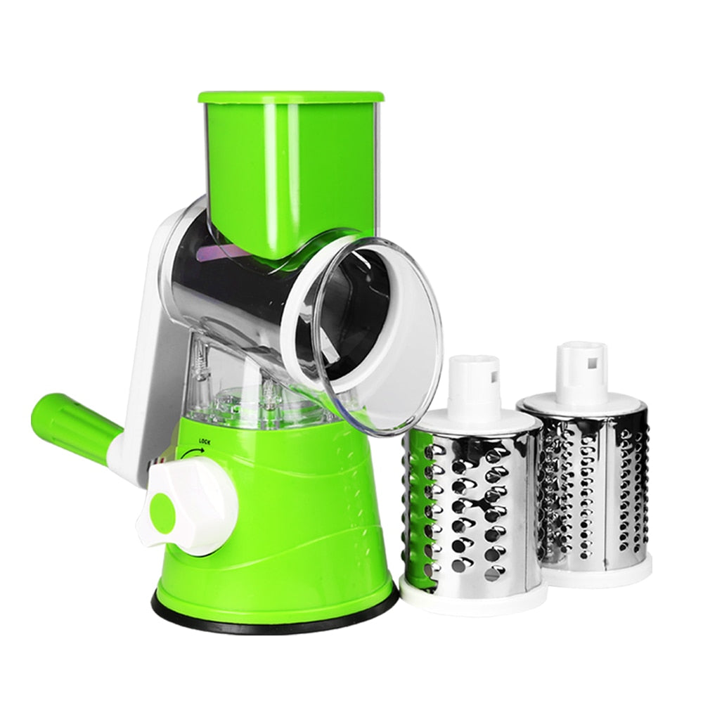 Manual Rotary Grater for Vegetable Cutter Slicer Multifunctional Vegetable Chopper Kitchen Accessories