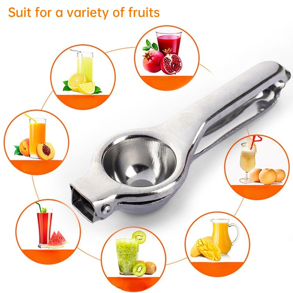 Hand Press Lemon Squeezer Orange Stainless Steel