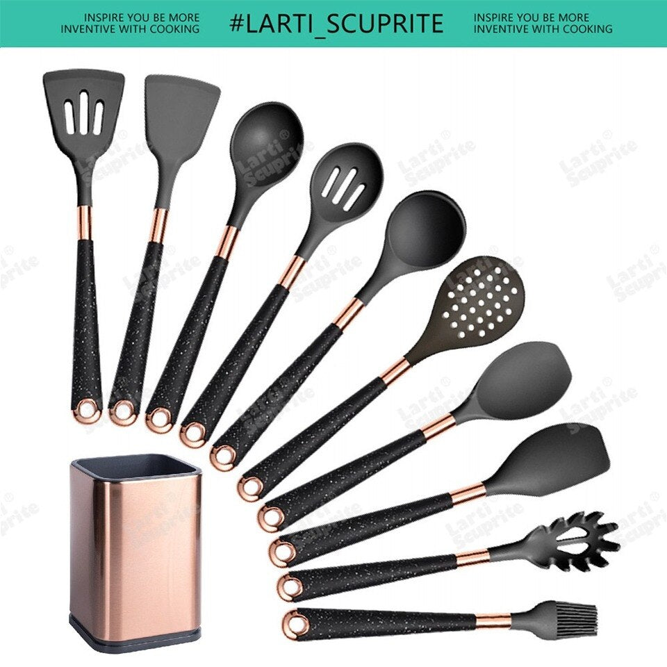 Silicone Kitchenware Non-stick Utensils