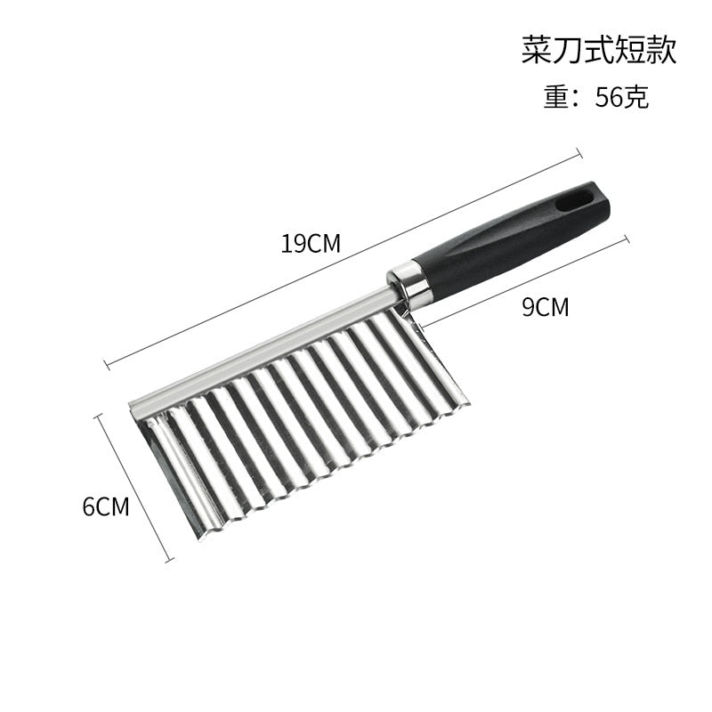 Wave Knife Potato Cutter Slicer