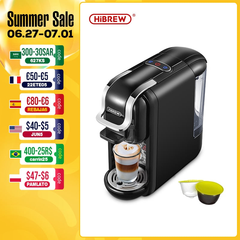 Coffee Machine Multiple Capsule