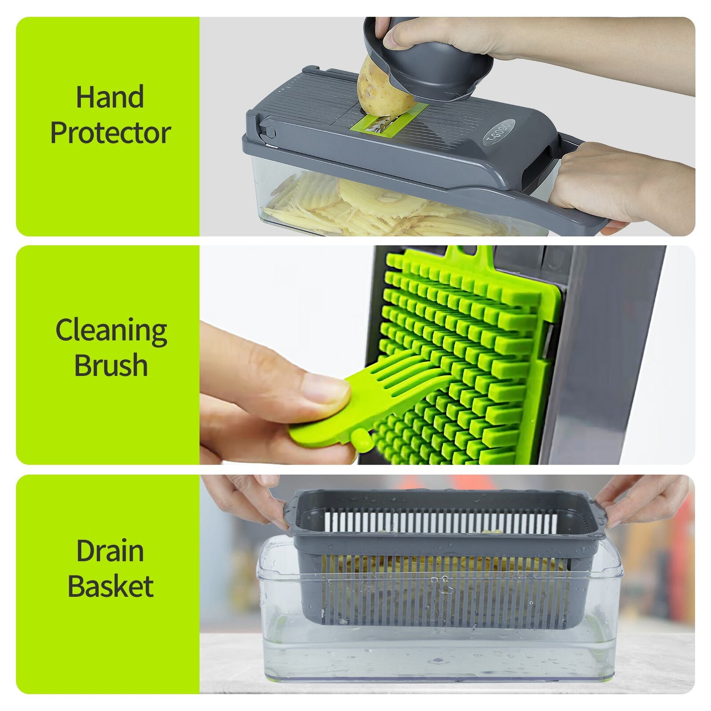 Multifunctional Vegetable Cutter Fruit Slicer Grater