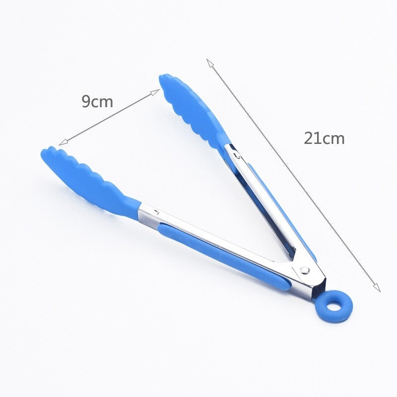 Heat-Resistant BBQ Nylon Food Tong