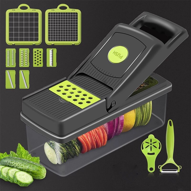 Vegetable Cutter Grater Slicer Chopper