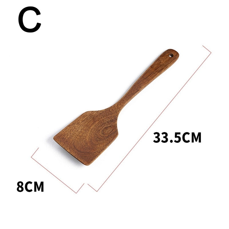 Non-stick Wooden Spatula Kitchen Tools