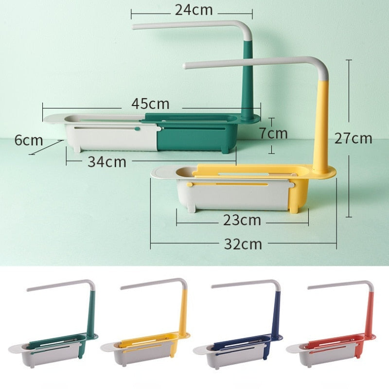 Telescopic Sink Shelf Kitchen Sinks Organizer