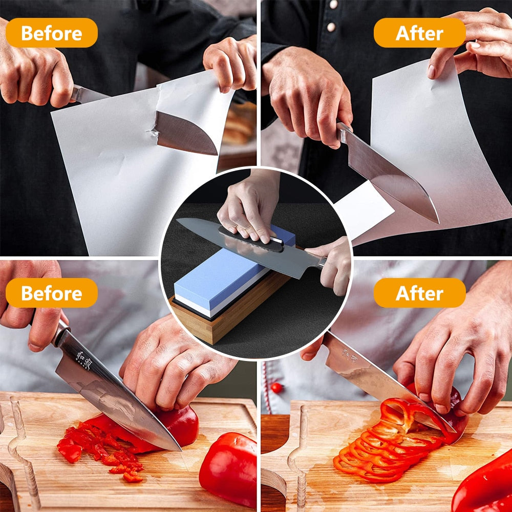 2 Stages Professional Grinding Stone Water Kitchen Tool