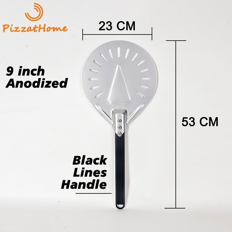 Perforated Turning Peel Pizza Shovel