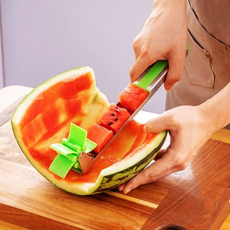 Watermelon Cutter Windmill Design Cut