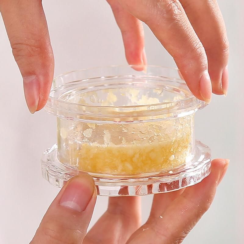 Manual Garlic Press Twist Crusher Box