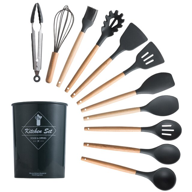 Silicone Kitchenware Utensils Set