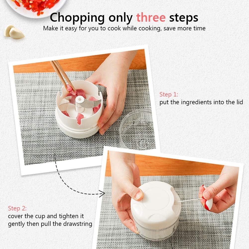 Mini Garlic Crusher Press Grater
