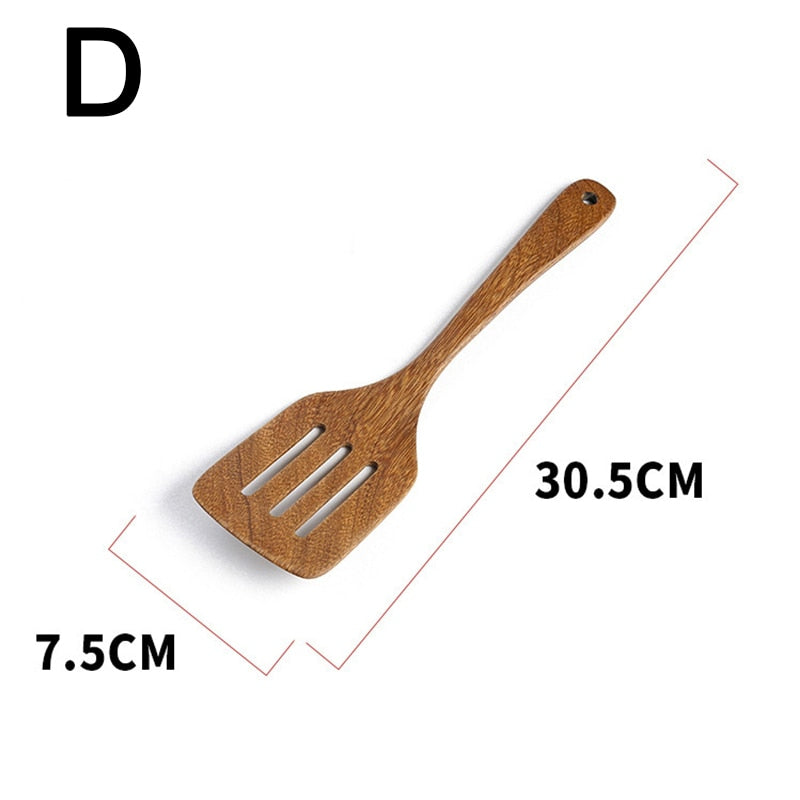 Non-stick Wooden Spatula Kitchen Tools