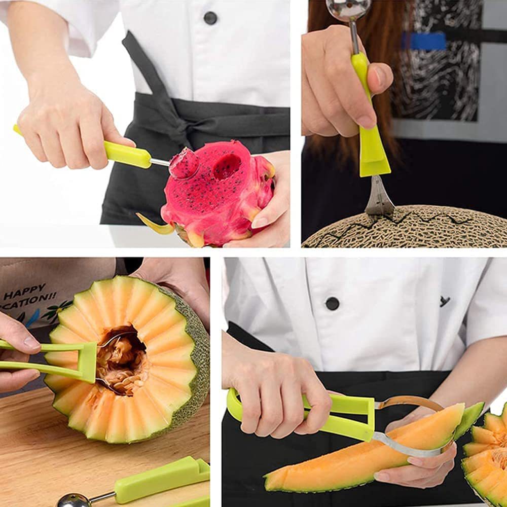 Watermelon Slicer Cutter Scoop Fruit Carving