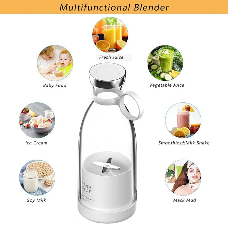 Mini Handheld Electric Multifunction Juicer