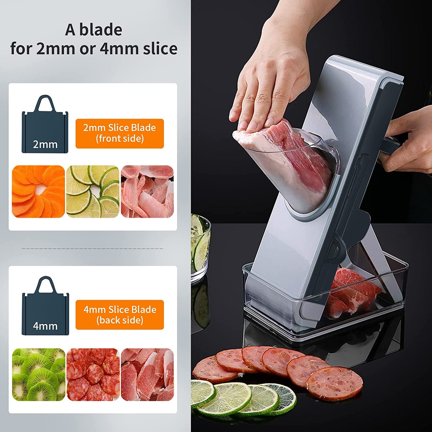 Kitchen Accessories Basket Household Vegetable Slicer