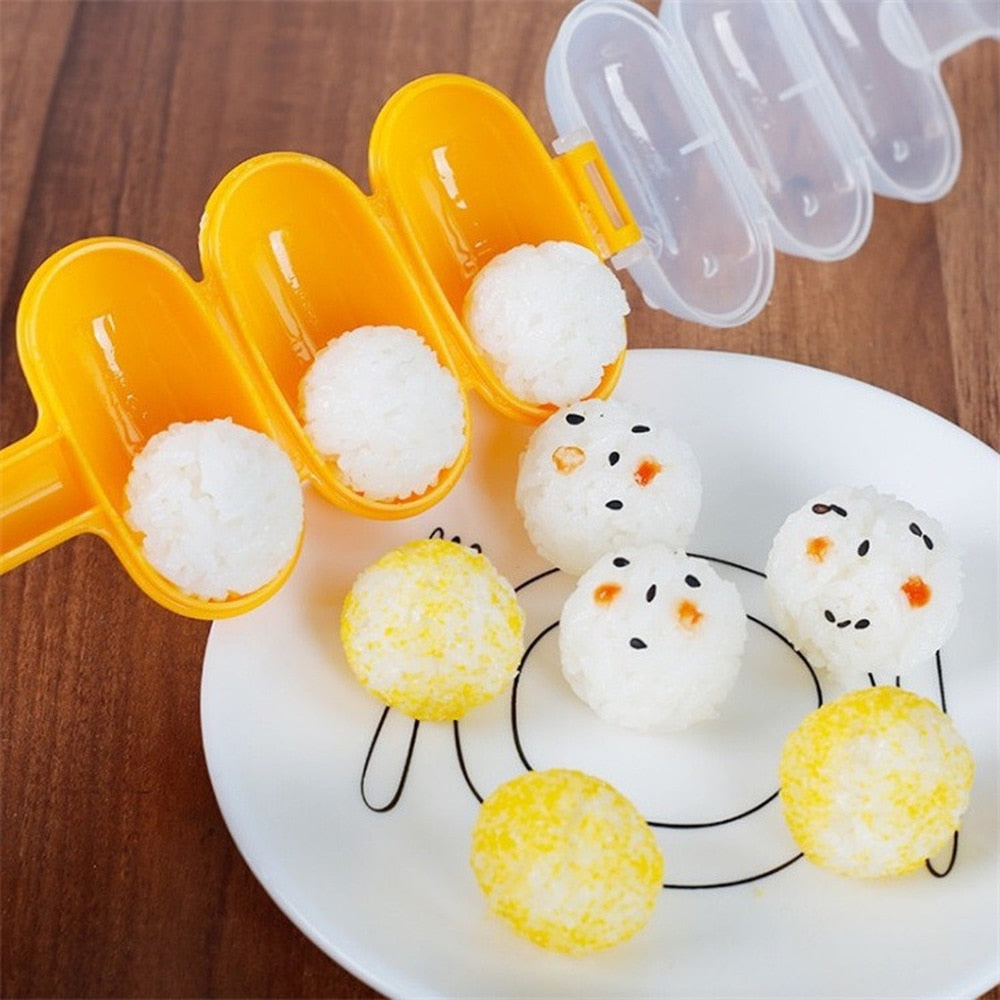 DIY Cute Mini Rice and Vegetable Roll Mold
