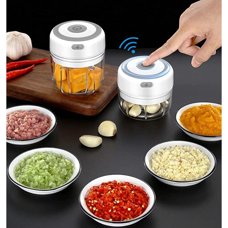 Electric Garlic Masher Mini Chopper