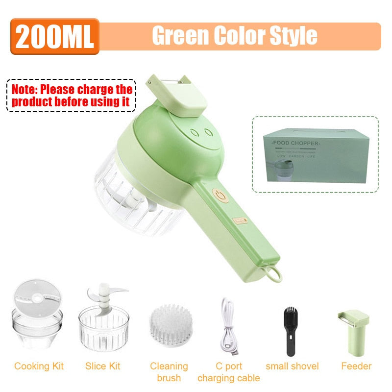 4 In1 Multifunctional Electric Chopper