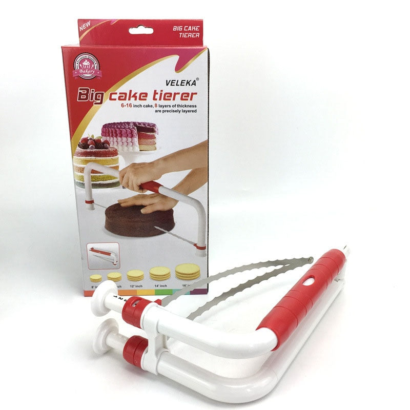 Double Line Cake Cut Slicer Stainless Steel