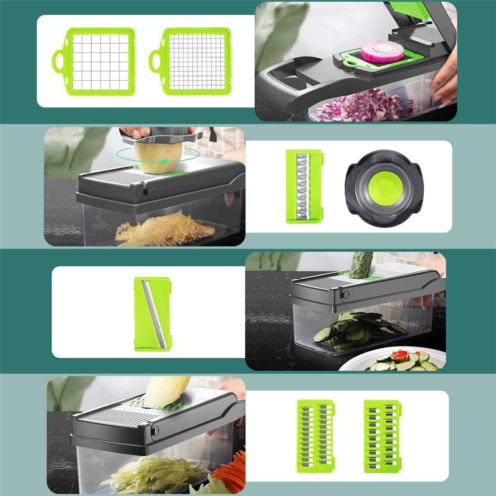 Multifunctional Mandoline Slicer Cutter
