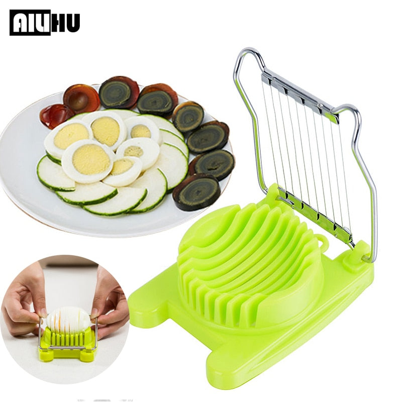 Egg Slicers Chopper Stainless Steel Fruit Salad