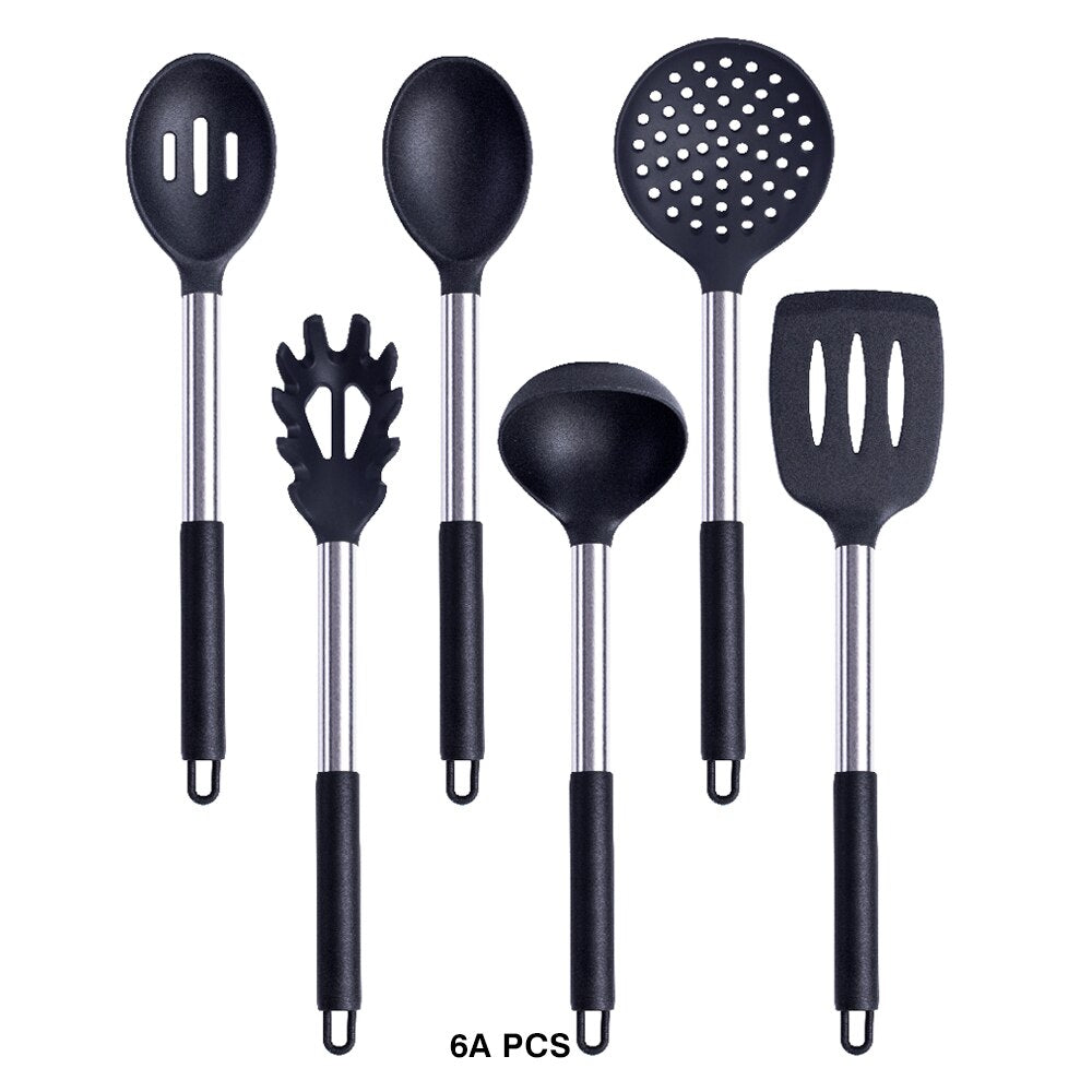 Silicone Utensils Set Kitchen Accessories