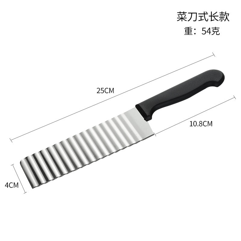 Wave Knife Potato Cutter Slicer