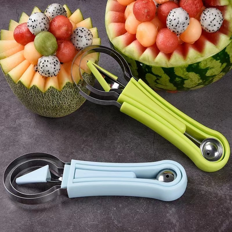 Watermelon Slicer Cutter Scoop Fruit Carving