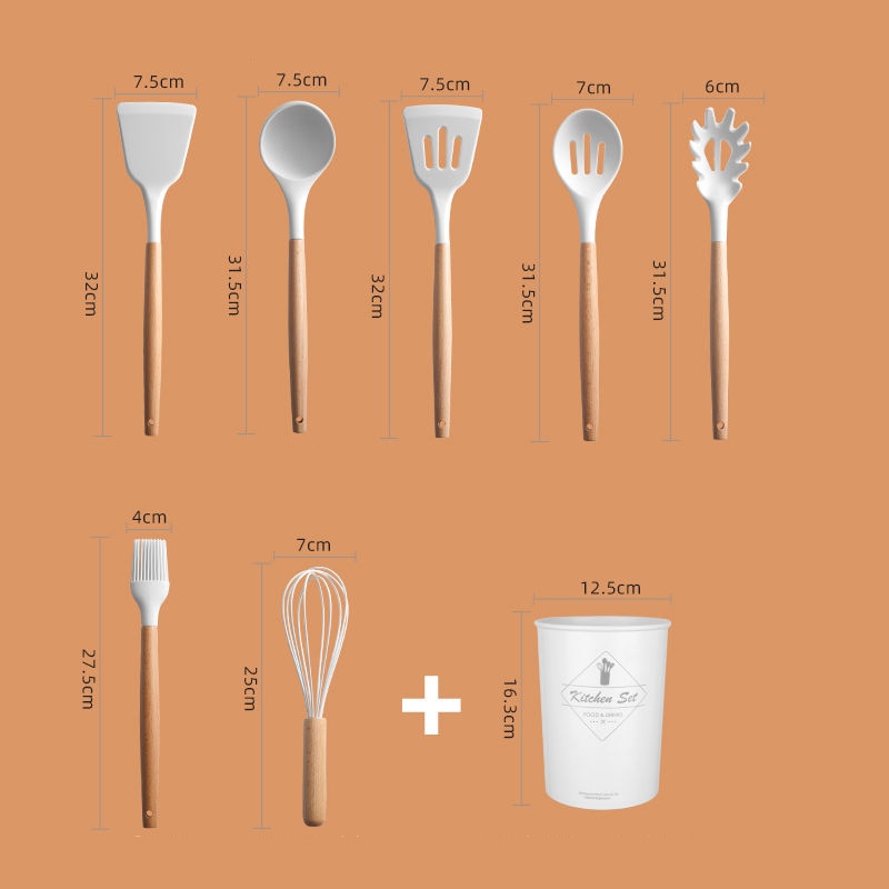 Wooden Handle Non Stick Spatula Spatula