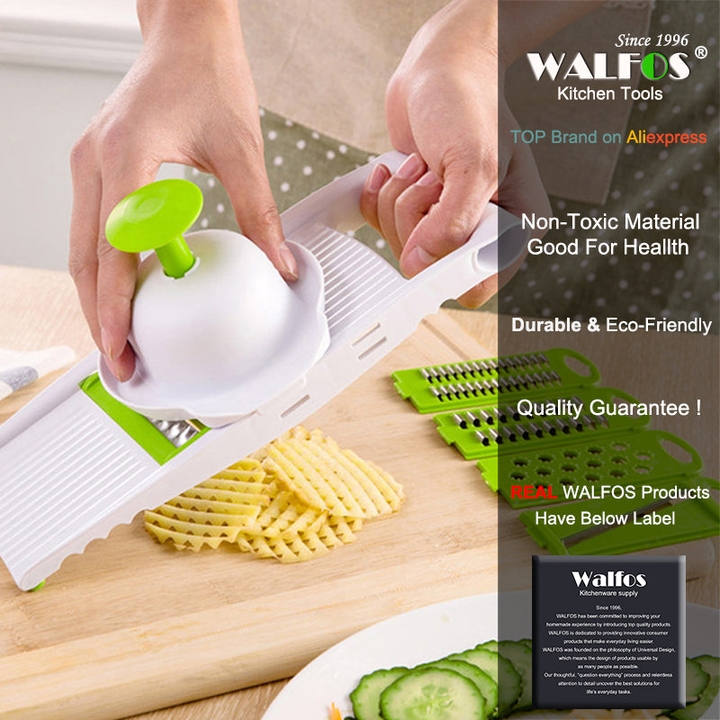WALFOS Mandoline Peeler Grater Vegetables