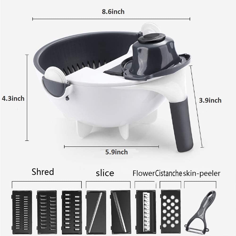 WALFOS Magic Multifunctional Rotate Vegetable