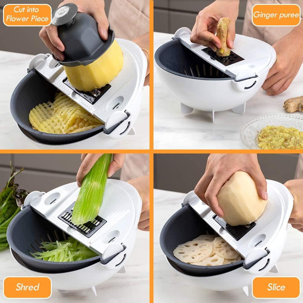 WALFOS Magic Multifunctional Rotate Vegetable