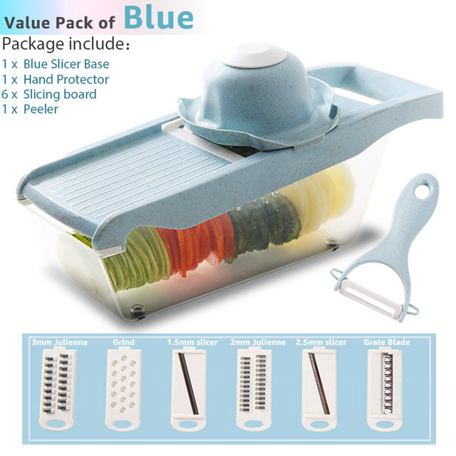 Vegetable Cutter Grater Slicer Carrot Potato Peeler Cheese Onion