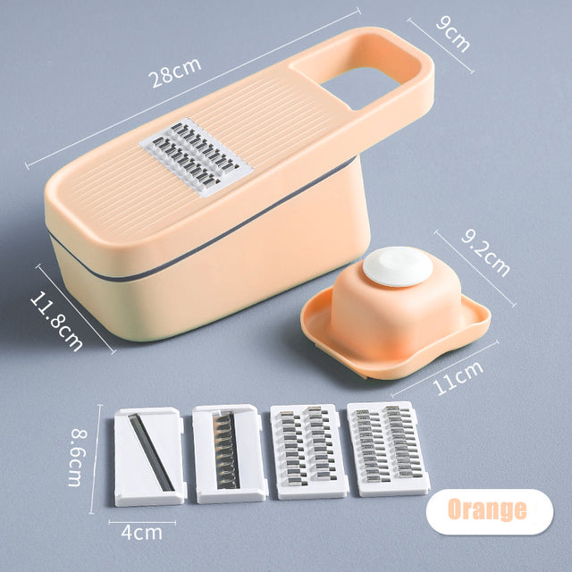 ONEUP Vegetable Fruit Slicer Grater Cutter Peeler