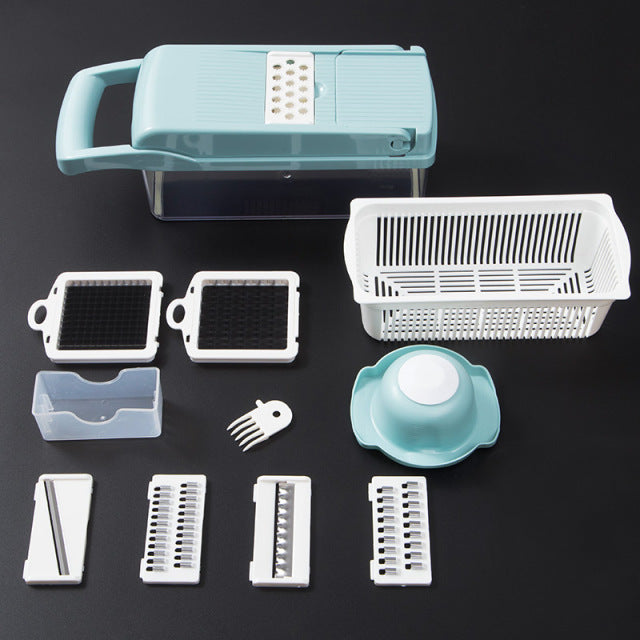 Vegetable Cutter Grater Slicer Carrot Potato Peeler Cheese Onion