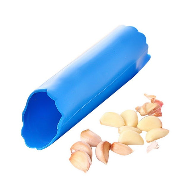 Stainless Steel garlic press garlic rolling