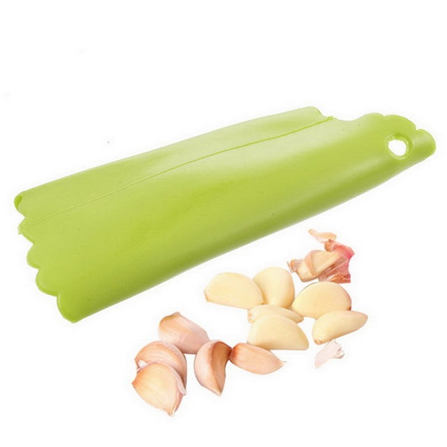 Stainless Steel garlic press garlic rolling