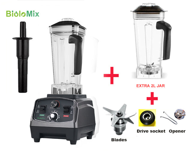 BioloMix 3HP 2200W Heavy Duty Commercial Grade