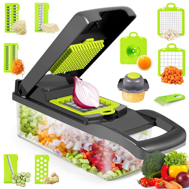 Vegetable Slicer Multi Cutter Grater