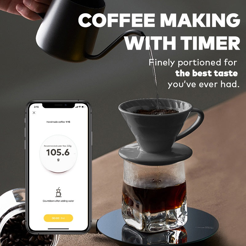 HOTO Smart Kitchen Scale, Bluetooth APP Electronic Scale