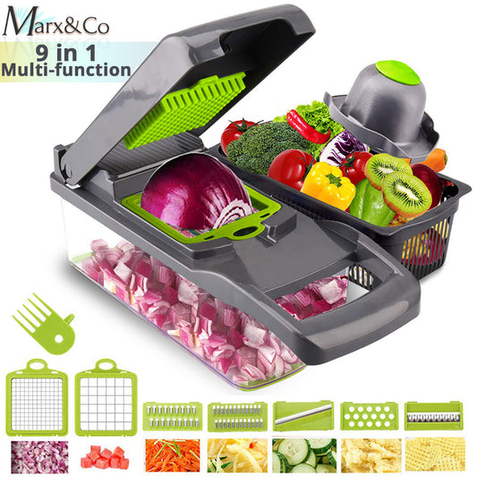 Vegetable Cutter Grater Slicer Carrot Potato Peeler Cheese Onion