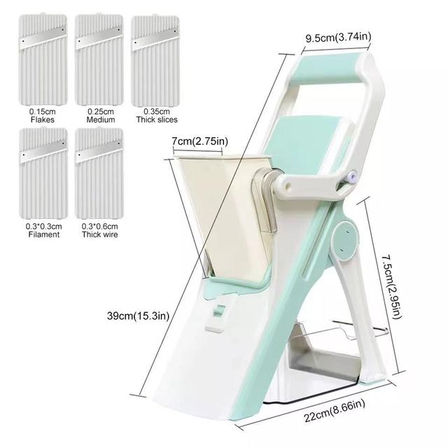 Vegetable Cutter Stainless Steel Blades Slicer