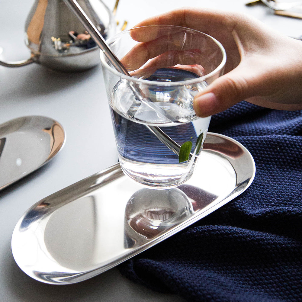 Stainless Steel Gold Storage Tray Fruit
