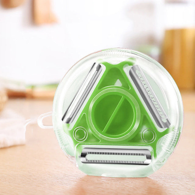 3 In 1 Rotatable Fruit Vegetable Peeler Potato Cucumber