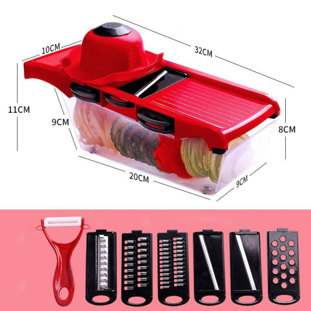 Vegetable Cutter Fruit Slicer Shredders