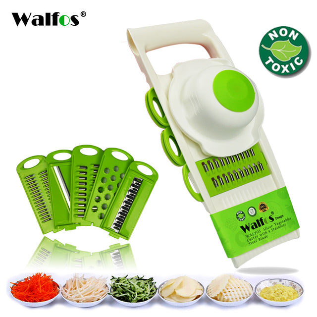 WALFOS Mandoline Peeler Grater Vegetables