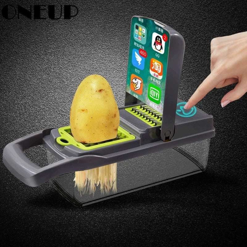 ONEUP Vegetable Fruit Slicer Grater Cutter Peeler