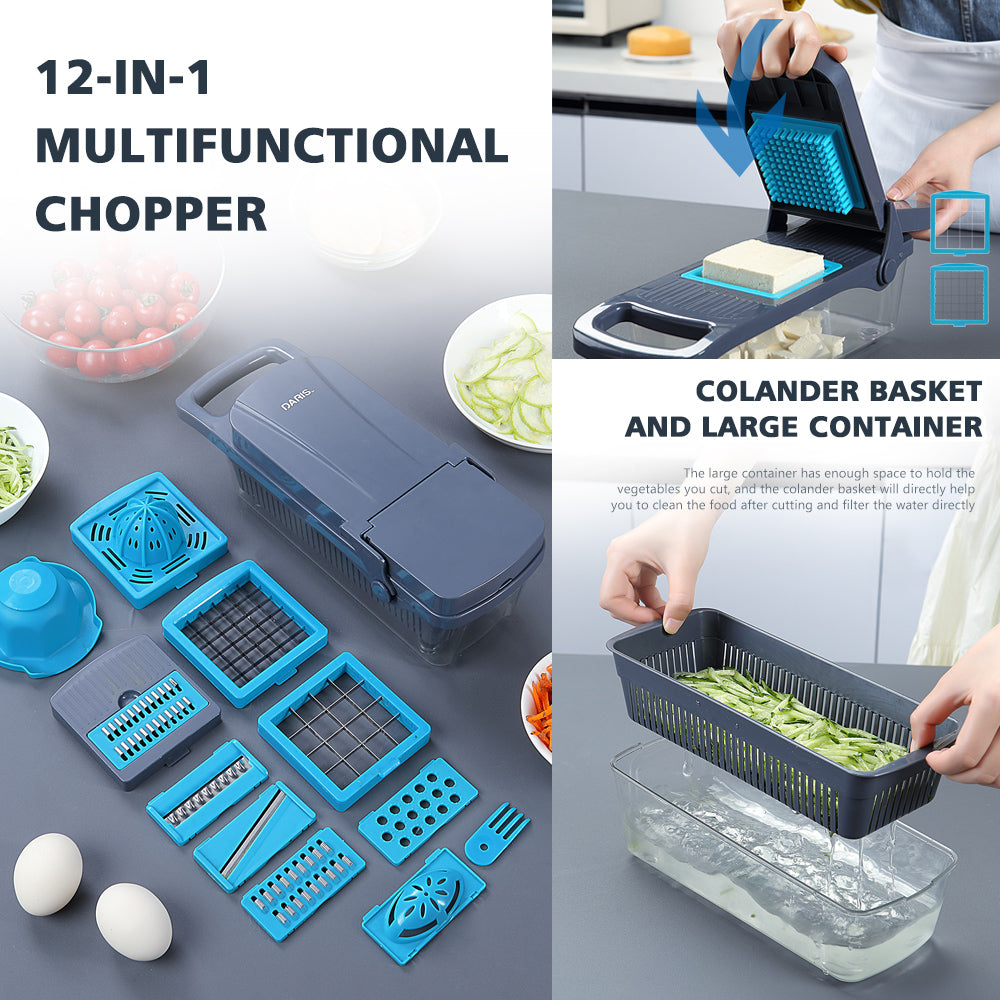 11 In 1 Vegetable Cutter Multifunctional Slicer Fruit